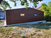  8x6,5 m   Ktoldalra lejt tet, fggleges bordzs